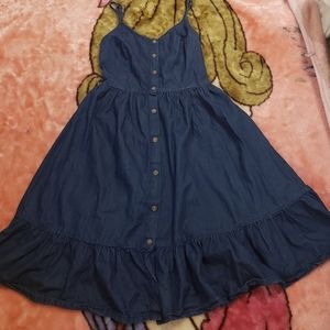 Am selling a denim dress.